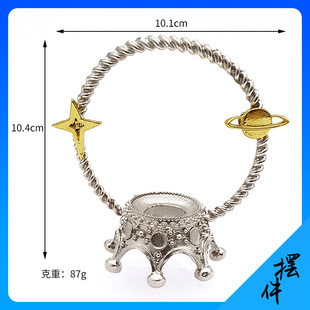 Xingyue Crystal Ball Металлический нефритовый оригинальный каменный шар основание украшения стильный креативный маленький шарик для хранения декоративных подарков оптом
