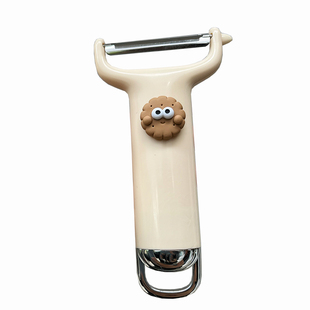 Cute Stainless Steel Fruit Peeler Scraper Household Kitchen Multifunctional Potato Apple Peel and Peel Artifact