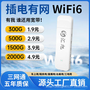 Portable wifi wireless wifi6 live broadcast portable drive-free outdoor internet mobile car rental router full network