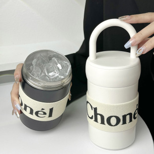 Xiaoxiangfeng thermos cup high color value girls 316 stainless steel portable portable coffee cup student gift