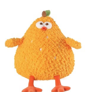 Head-popping chicken plush doll pillow yellow chicken doll birthday gift wholesale