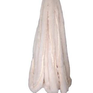 In stock supply wool strip imitation Rex rabbit wool strip artificial wool strip Tang suit Han clothing Burr clothing hat strip