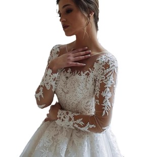2025 Fashion New Banquet White Noble African Little Dress Ladies Custom wedding dress