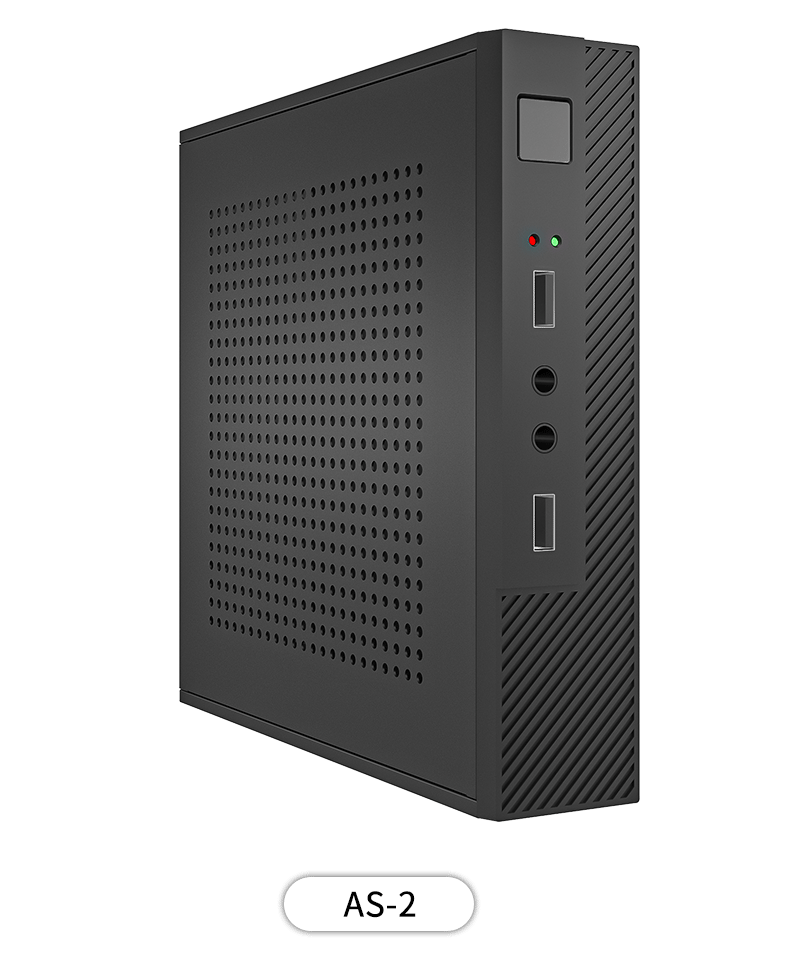Taike CLC AS ultra-thin 1U chassis mini portable mini hanging horizontal htpc itx industrial control chassis