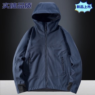Bird Home Same Style 2024 New Soft Shell Charge Clothes Autumn and Winter Couple Outdoor Mountain Climbing Skiing Waterproof Anti-fouling Top