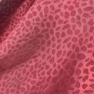 High Density Leopard Flower in stock Dark Jacquard Fabric Fashion Fabric Deyun Society Costume Zhang Yunlei Same Gown