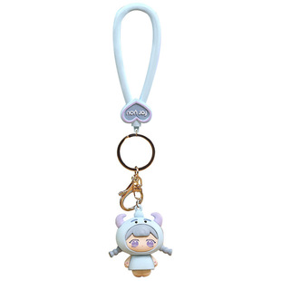Explosions hot mo angry-key chain can sound pendant to send friends gift factory direct a generation of hair