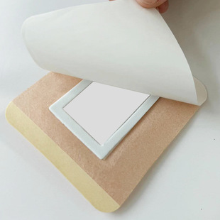 Red skin plain cloth plus circle plus film blank plaster acupoint navel paste low sensitivity anti-seepage drug holder strong viscosity