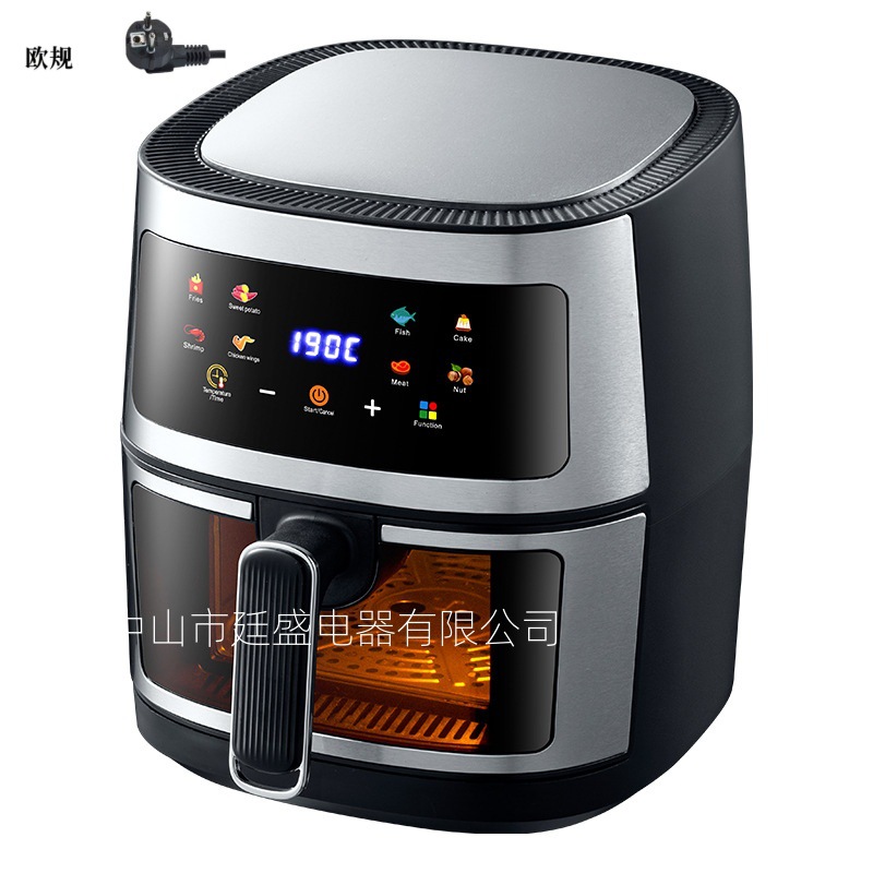 Air Fryer Household Large-Capacity Touch-Type Export Air Fryer Multi-Functional French Fries Machine Smart Electric Fryer