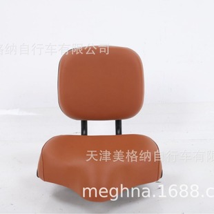2024 Cross-border Wholesale Backrest Saddle Lithium Bicycle Saddle Tricycle Saddle Spinning Bicycle Saddle