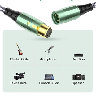 Cannon line male-to-female microphone line microphone extension amplifier cannon balance xlr capacitor microphone audio line