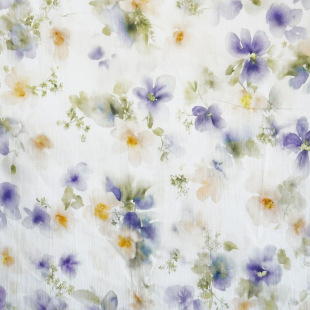 Factory direct cotton 60 poplin printed fabric large flower cloth children's clothing dress shirt clothing woven fabric