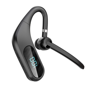 Новая трансграничная Bluetooth-гарнитура KJ12, беспроводная одноушная, сверхдлительный режим ожидания, цифровой дисплей, частная модель, подвесная гарнитура с шумоподавлением