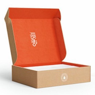 Flying machine box gift paper box jewelry small batch gift box clothing express packing box corrugated color box tear printing logo