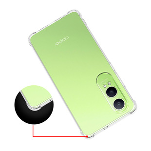 Применимо OPPO k12X Четырехугольный анти-падение RENO12 PRO Прозрачный чехол для мобильного телефона Толстая подушка безопасности анти-падение Xinlantai