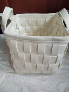 New Felt Basket Home Storage Cleaning Tools Toy Portable Felt Foldable Creative Storage Box Wholesale