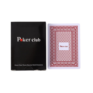 Игральные карты Техаса pokerclubPVC пластичный полный комплект водоустойчивые Замороженные Специальные Игральные карты для большого соревнования слов