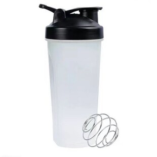 Thickened portable milkshake shake Cup protein powder shake Cup wholesale plastic handle shake Cup