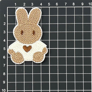 Cartoon Animal Computer Embroidery Embroidery Cloth Stickers Children's Clothes Hole Repair Subsidy Clothing Accessories Decoration Patch