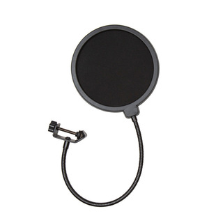 Large double-layer blowout shield condenser microphone live singing recording studio broadcast special noise reduction windproof sound insulation net