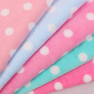 Spot Home Textile Pajamas Fabric Multicolor European and American Printed Flannel Knee Blanket Toilet Mat Flannel
