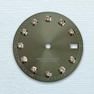 Log new dial 28.5mm sun diamond 4R35 modified literally suitable for NH35/36 movement