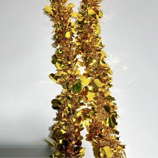 Cross-border Christmas golden love flower color bar holiday background decorations wedding wool party color bar wholesale
