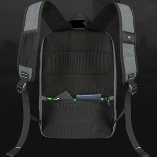 Solar outdoor backpack waterproof business solar panel computer bag USB solar battery rechargeable backpack