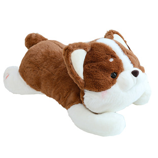Cartoon Corgi doll puppy doll children's ragdoll sleeping plush toy soothing pillow girl gift