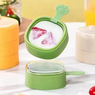 Форма для кубиков льда Маленькая ледяная решётка для хранения льда Независимая герметичная быстрозамороженная легко удаляющая крышка с ледяной решеткой