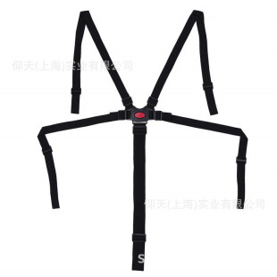 Direct selling stroller anti-fall five-point seat belt dining chair non-slip adjustable stroller fixed seat belt
