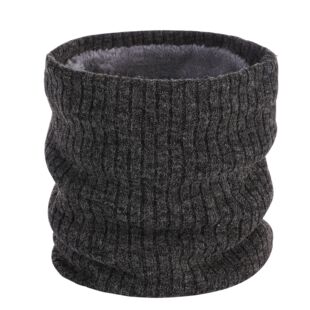 Korean Style Fleece Neck Sleeve Winter All-match Warm Cold-proof Thickened Knitted Scarf Autumn and Winter Fashion Turtleneck Scarf Warm