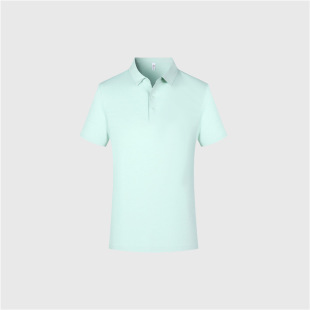 Polo Shirt Custom Logo Work Clothes Short-Sleeved T-Shirt Clothes Advertising Shirt Work Clothes Printing Custom Ice Silk Cultural Shirt