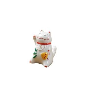 Wen Chuang Japanese Grocery Ceramic Chopsticks Rack Xiao Mao Painted Luckies Cat Shoubaofu Home Ceramic Ornaments