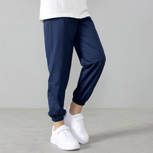Boys' Casual Pants 2025 Spring and Autumn Children's Casual All-match Sweetpants Large Children's Foot-binding Sports Trendy Pants