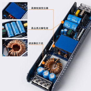Светодиодный линейный свет с 220 до 12V24V длинный трансформатор линии электропередачи свет линии света бесшумный стабилизатор напряжения