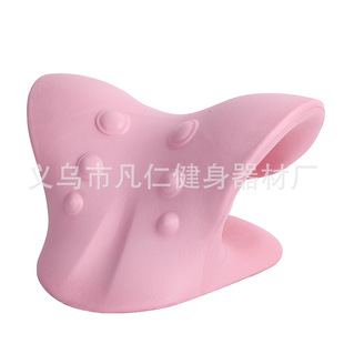 Cervical massage traction pillow cervical massage corrector cervical spine repair relaxation reverse bow C- type home fitness equipment