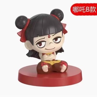Nezha Blind Box Фигурка Nezha Blind Box Игрушка Nezha Face-Change Blind Box Фигурка Орнамент Blind Box Игрушка Брелок
