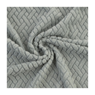 in stock jacquard fleece (twill) fabric polar fleece fabric clothing assault clothing inner container toy fabric