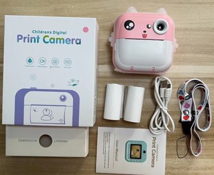 Новая Детская цифровая камера Polaroid Симпатичная мультяшная мини-фотокамера с цифровой печатью HD