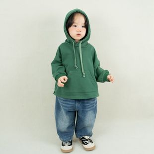 Children's Jeans 2025 Spring and Autumn New Boys' Korean Style Casual Pants Baby's Western Style All-match Loose Carrot Pants