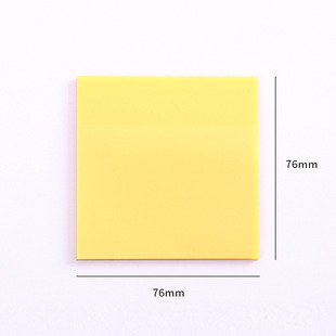 bopp transparent sticky note white waterproof note n times sticky note note paper student note note note sticker