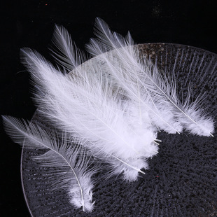4-6 color feather white item chicken feather earring headdress diy jewelry accessories handmade fishing gear fishhook floating material