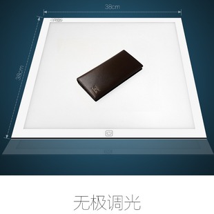 Качество DEEP38CM светодиодный свет для фотографий белый нижний световой щит продукт бестеневой свет заполняющий свет чистый белый нижний фоновый щит