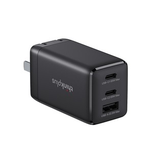 Thinkplus GaN три-рот 65 Вт нитрида галлия зарядное устройство быстрая зарядка подходит для мобильного телефона компьютер зарядная головка подарок