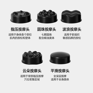 Cross-Border Fat Pusher Handheld Full Body Massager Electric Massage Stick Waist and Back Full Body Massager Fascia Gun Fat Removal Machine