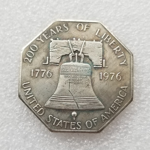 Antique French Octagon Special-Shaped Coin Medal Commemorative Medal Silver Coin Do Old Silver Dollar Silver Circle #2051