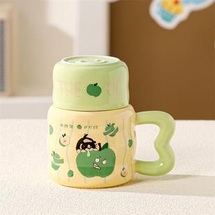 Creative dachshund dog retro kettle ceramic cup apple mug for friends and girlfriends birthday gift annual meeting gift