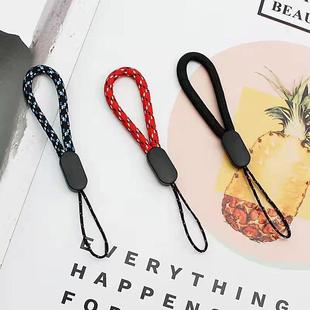Factory wholesale short mobile phone lanyard hand rope U disk key small objects hanging rings hanging rope Printing Company logo