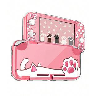 For switch lite crystal shell NS lite host personality protective shell cute cat claw crystal shell